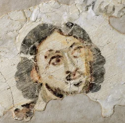 Fragmento de una pintura mural